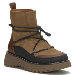 Lucky Brand Caelia Ankle Boot Dark Natural